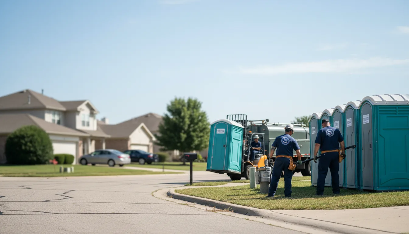 Porta Potty Rental in Little York, IL near me